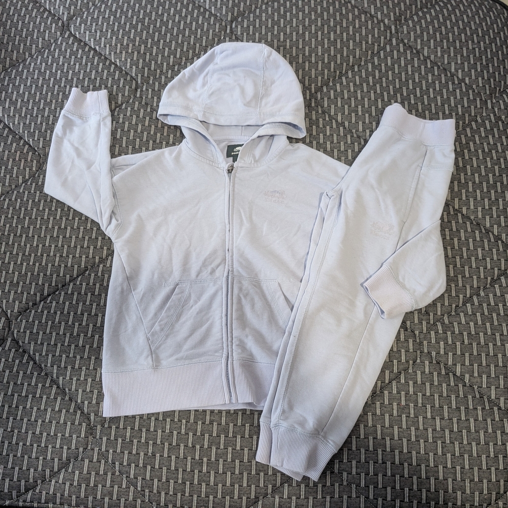 Roots Kids Light Blue Jogging Suit